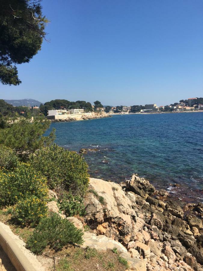 Les Hameaux De Provence - Piscine Et Place De Parking Privee - Acces Plage Et Sentier Du Littoral バンドール エクステリア 写真